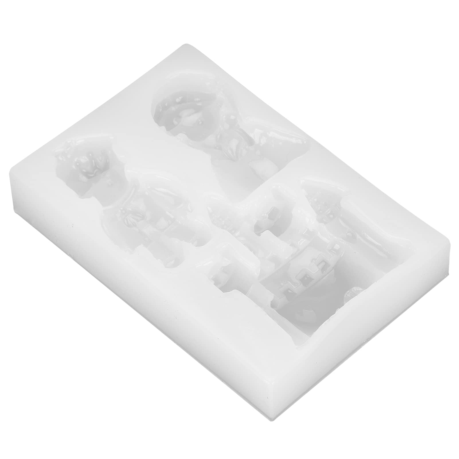 DIY Castle Silicone Mold - Non Stick Epoxy Resin Mold for Cake Decorating, Soap Making & Jewelry Crafting - Transparent Kitchen & Home Baking Supplies (Perfect for Birthday Cakes, Wedding Desserts & DIY Craft Projects)