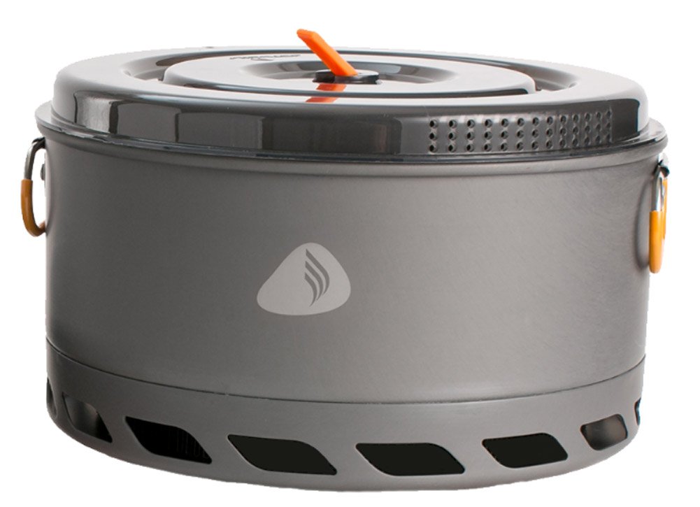 Jetboil 5-Liter FluxRing Camping Pot with Lid - Lightweight Backpacking Cookware for Jetboil Stoves | Perfect for Camping, Hiking & Outdoor Cooking Adventures