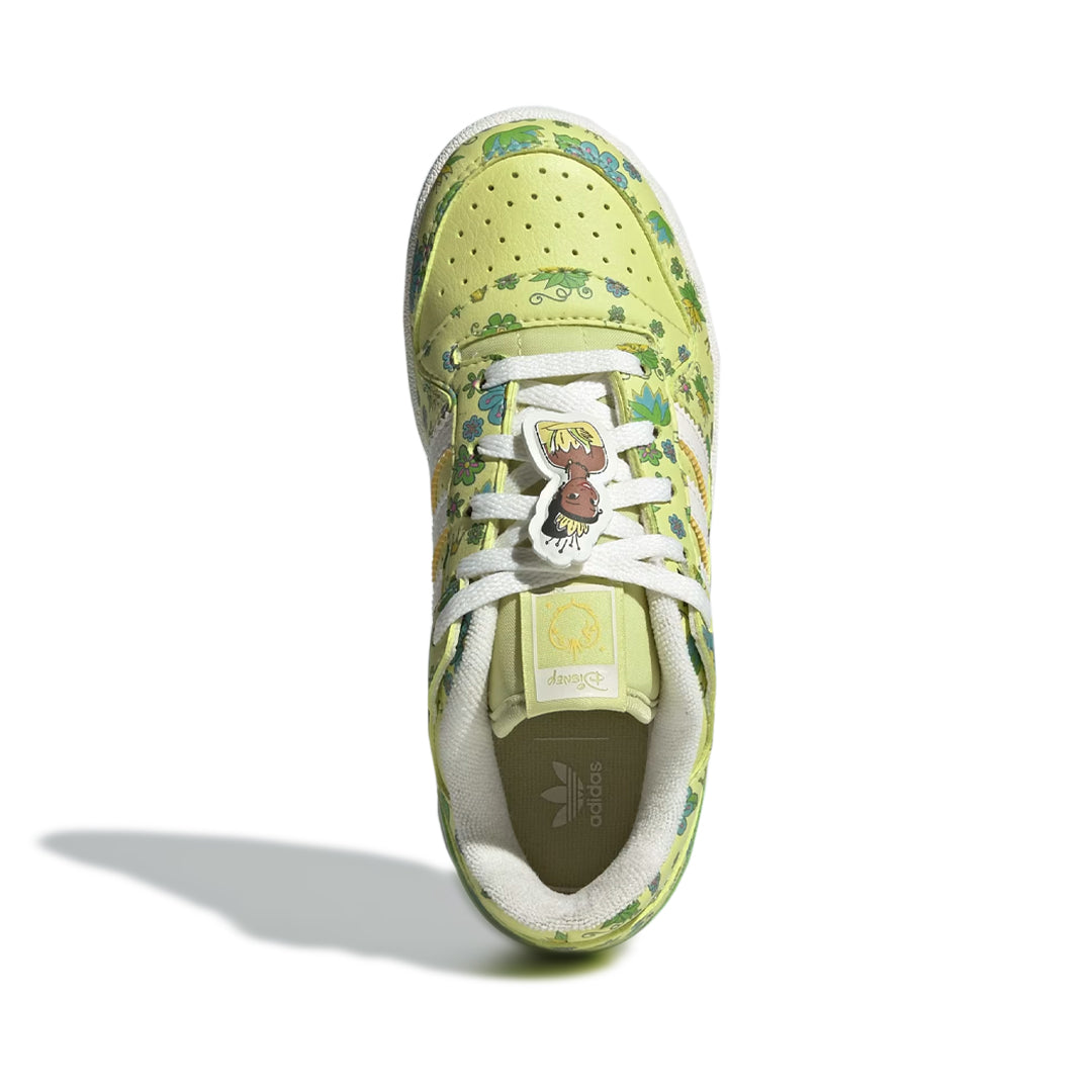 Adidas Kids' (Preschool) Disney Princess Forum Low Sneakers - IF7198 | Lightweight Comfort Shoes for Toddler Girls | Perfect for Playdates, Preschool & Birthday Parties