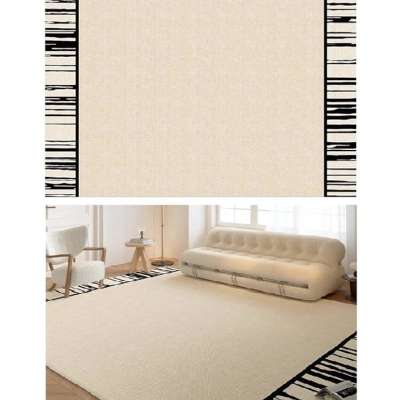 Marleigh UltraGuard Luxury Velvet Waterproof Area Rug - Non-Slip Soft Washable Rug for Living Room, Bedroom, Nursery - Perfect for High Traffic Areas & Pet-Friendly Homes