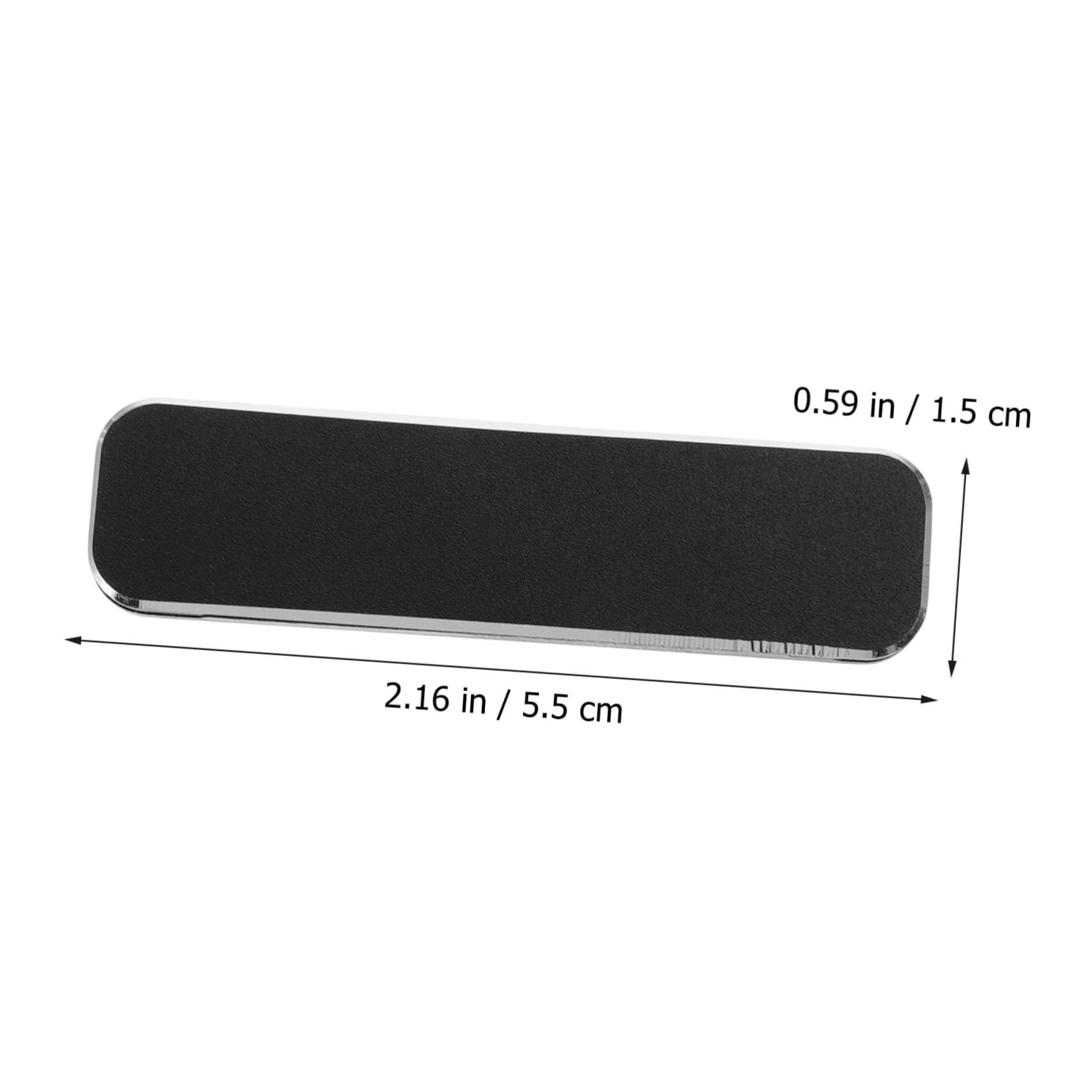 Angoily 1pc Strong Adhesive Cell Phone Holder Stand - Black Universal Phone Mount for Desk, Car Dashboard & Home Office Use
