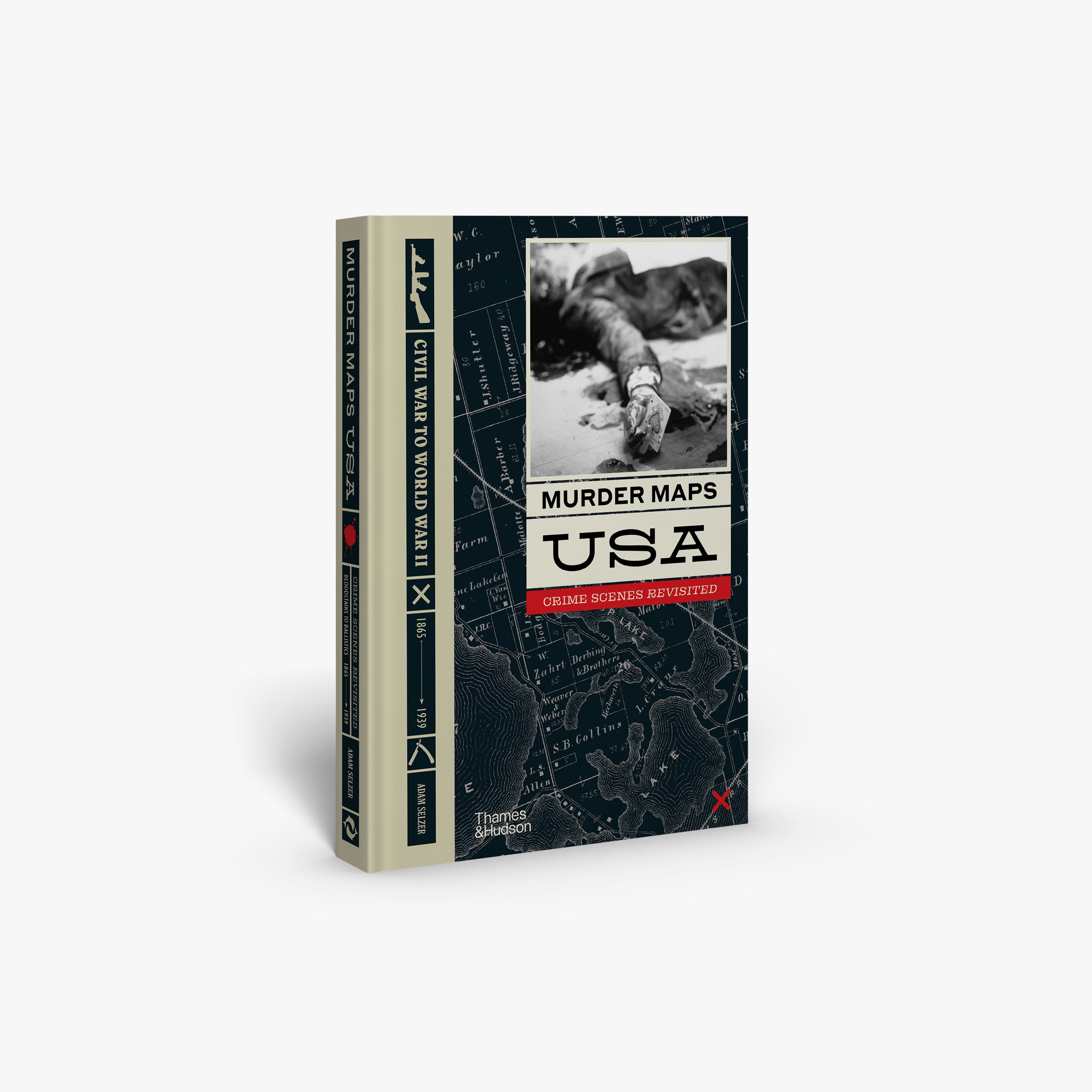 True Crime Murder Maps of the USA - Explore Historical Crime Scenes & Unsolved Cases - Perfect for Crime Enthusiasts, Researchers & Mystery Lovers