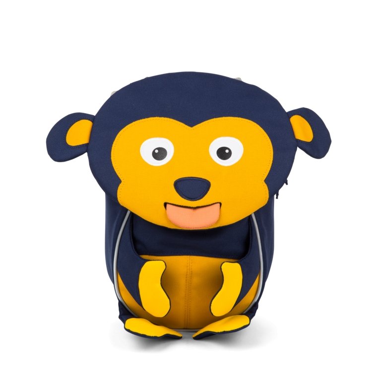 Affenzahn Small Marty the Monkey Backpack for Kids - Cute & Durable Animal Design for School, Travel & Outdoor Adventures