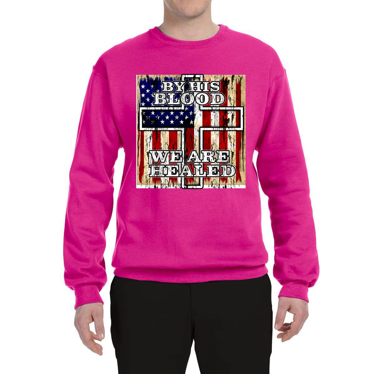 Wild Bobby Christian Graphic Sweatshirt - Unisex Crewneck for Church & Daily Wear