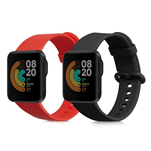 black / red