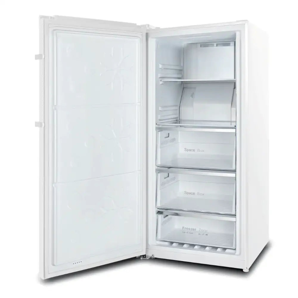 CHiQ CSH311NWL3 311L Frost Free Hybrid Refrigerator & Freezer Combo - White (Left Hinge) for Kitchen, Office, or Dorm Room - Energy Efficient & Space Saving Design