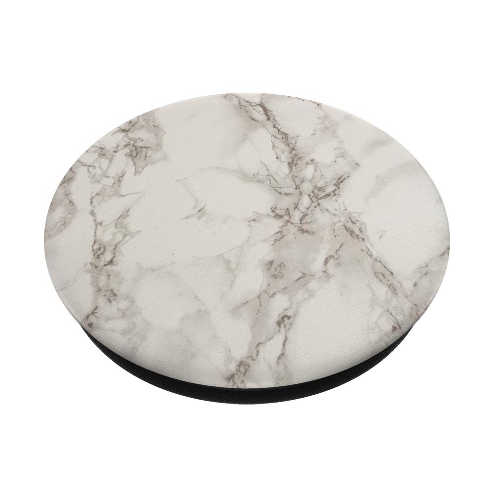 White Aesthetic Phone Stand for Girls & Women - PopSockets PopGrip: Swappable Grip for Phones & Tablets, Perfect for Desk, Car, and Travel Use