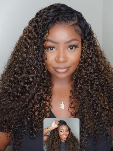 Balayage Brown Glueless Bye Bye Knots Wig
