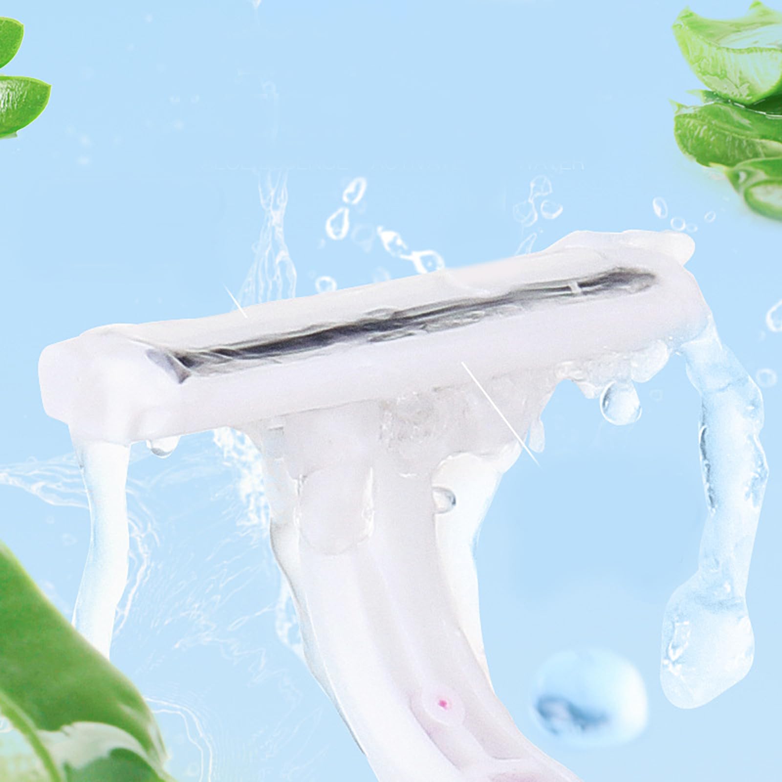4-Piece Disposable Razors with 3 Blades - Smooth Shave for Men & Women - Travel-Friendly Grooming Kit for Home, Gym, or On-The-Go Shaving