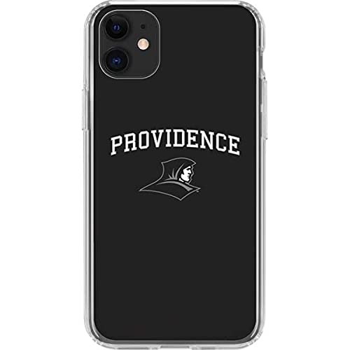 Skinit Clear Phone Case for iPhone 11 - Officially Licensed Providence Friars College Design | Protective Slim Cover for School, Work & Daily Use