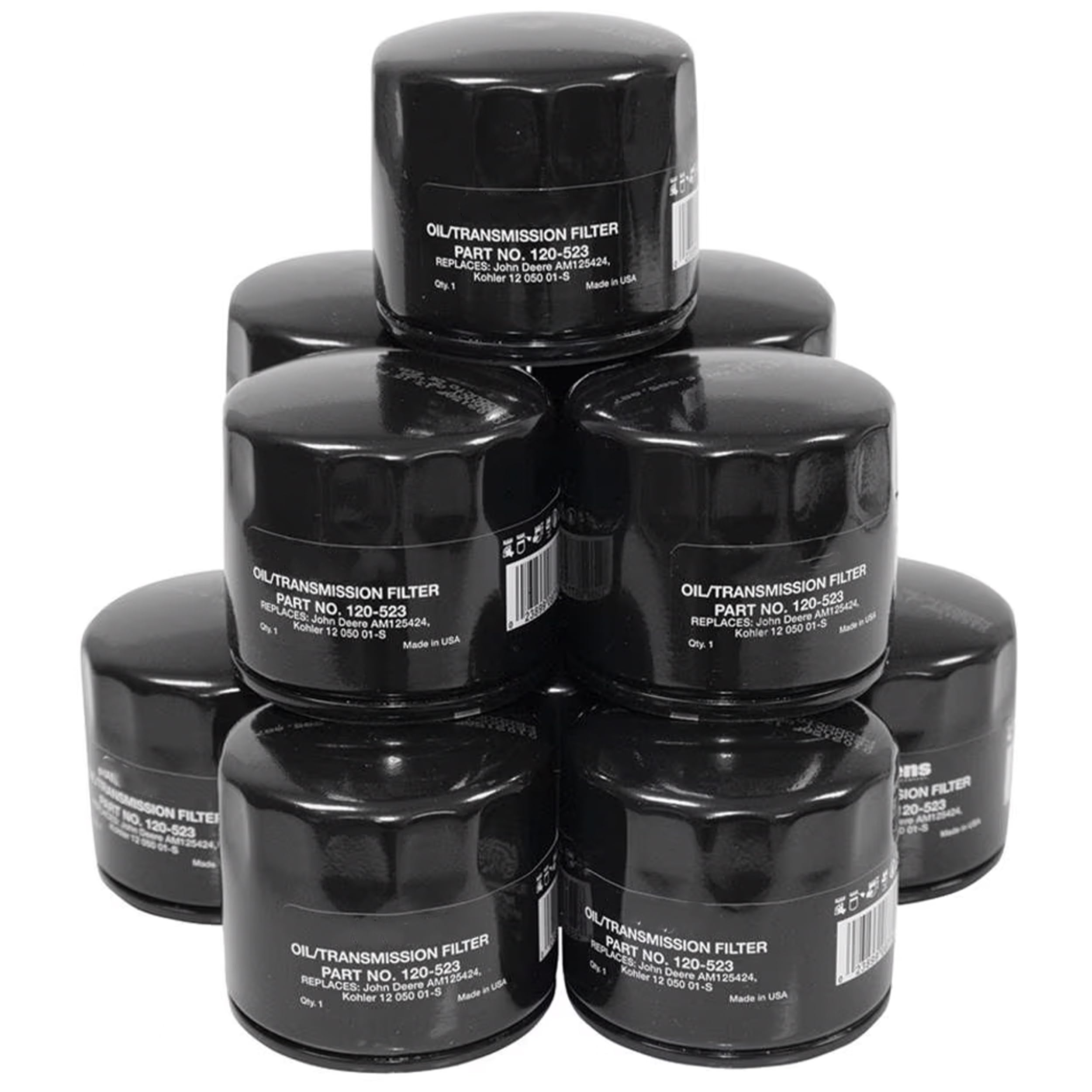 120-513 Oil Filter 12-Pack - Compatible with Kohler 12 050 01-S - High Performance Engine Protection for Lawn Mowers, Tractors & Small Engines