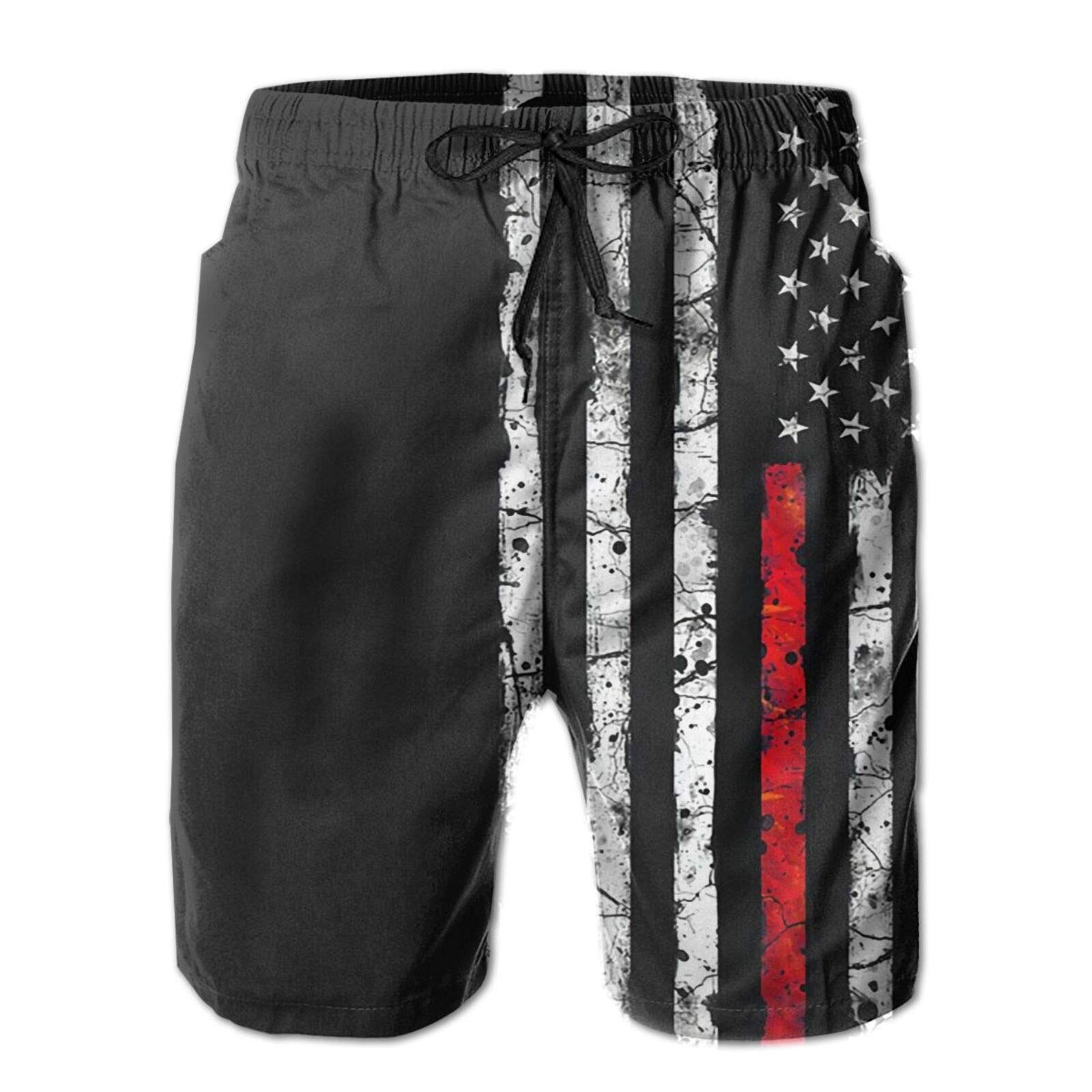 **Men's Quick-Dry Swim Shorts - Lightweight Beachwear with Pockets - Perfect for Swimming, Surfing & Summer Vacations**
