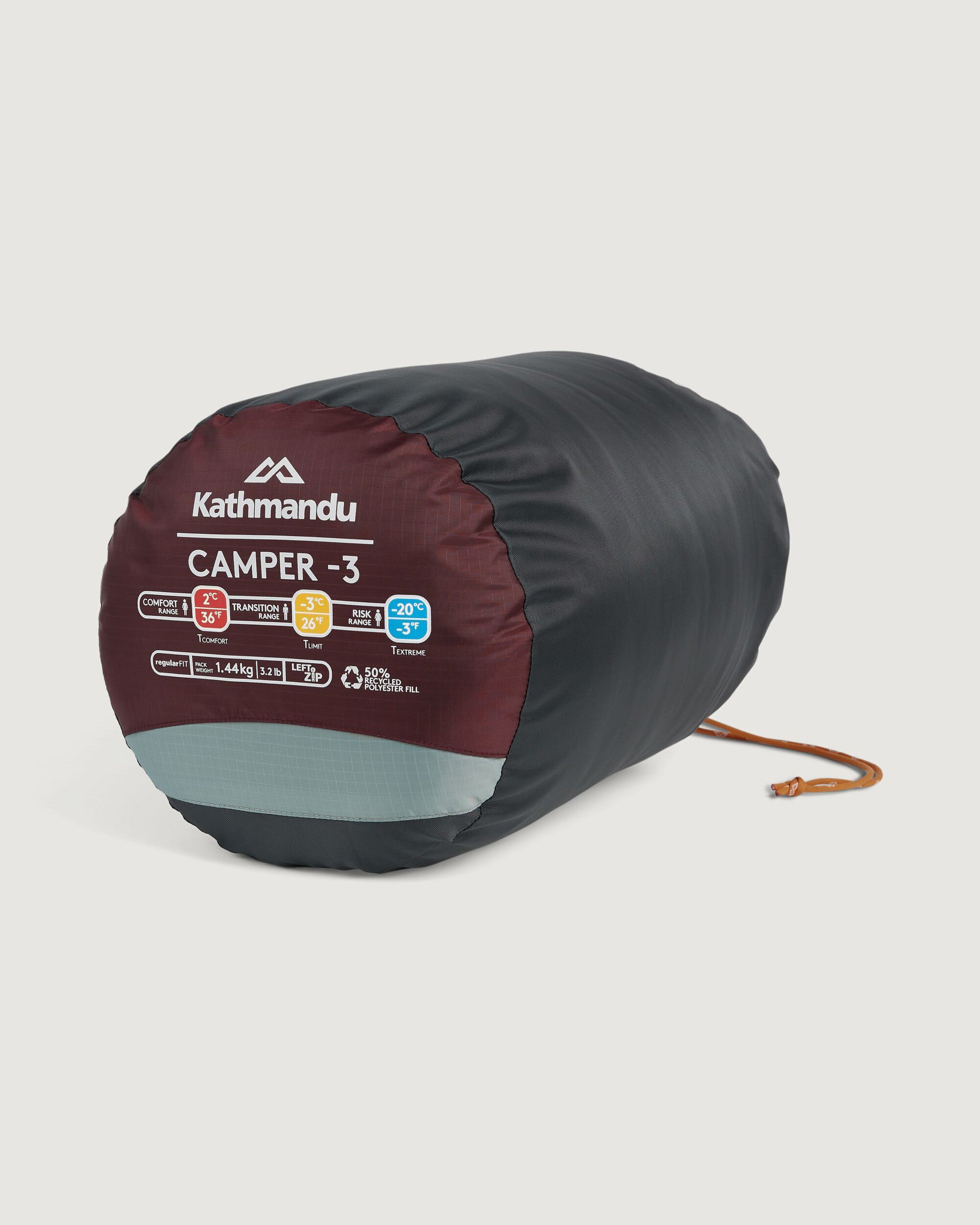 3-Person Camper Sleeping Bag - Lightweight & Waterproof for Outdoor Camping, Hiking & Backpacking - Gum Tree/Pony Design - Perfect for Family Camping Trips & Adventures