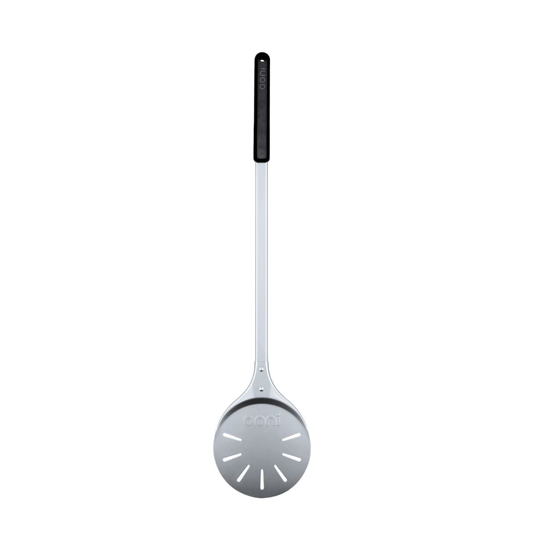 Ooni Pizza Turning Peel - Premium Stainless Steel Pizza Turner for Wood Fired Ovens - Perfect for Rotating & Serving Neapolitan Pizzas at Home or Outdoor Cooking