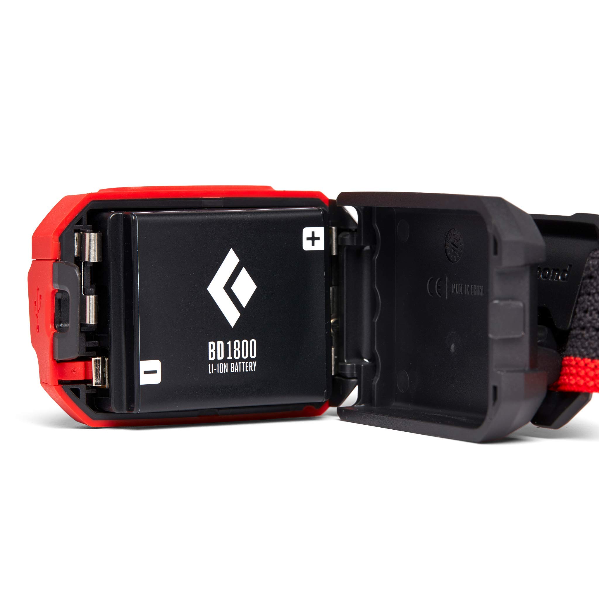Black Diamond BD620657 Bd 1800 Battery & Charger - Replacement Power Pack for Headlamps - Perfect for Camping, Hiking, and Outdoor Adventures