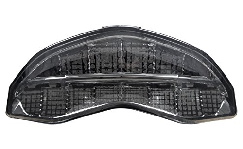 Smoke Lens Sequential LED Tail Lights for Ducati Monster 797 821 1200 (2014-2021) & Supersport (2017-2020) - High Visibility Brake Lights for Night Riding & Enhanced Motorcycle Safety
