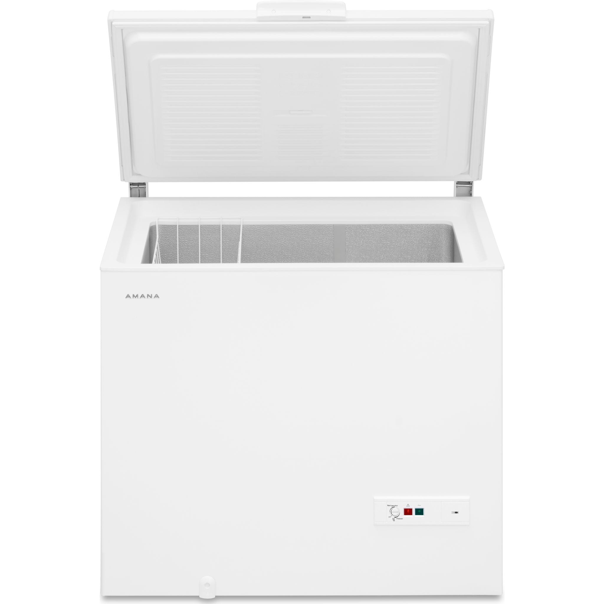 Amana AQC0902LW 9 Cubic Feet Chest Freezer - Energy Efficient White Deep Freezer for Home, Garage & Restaurant Use - Perfect for Frozen Food Storage & Bulk Meal Prep