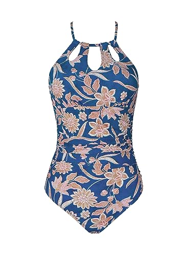 Dark Blue / Floral