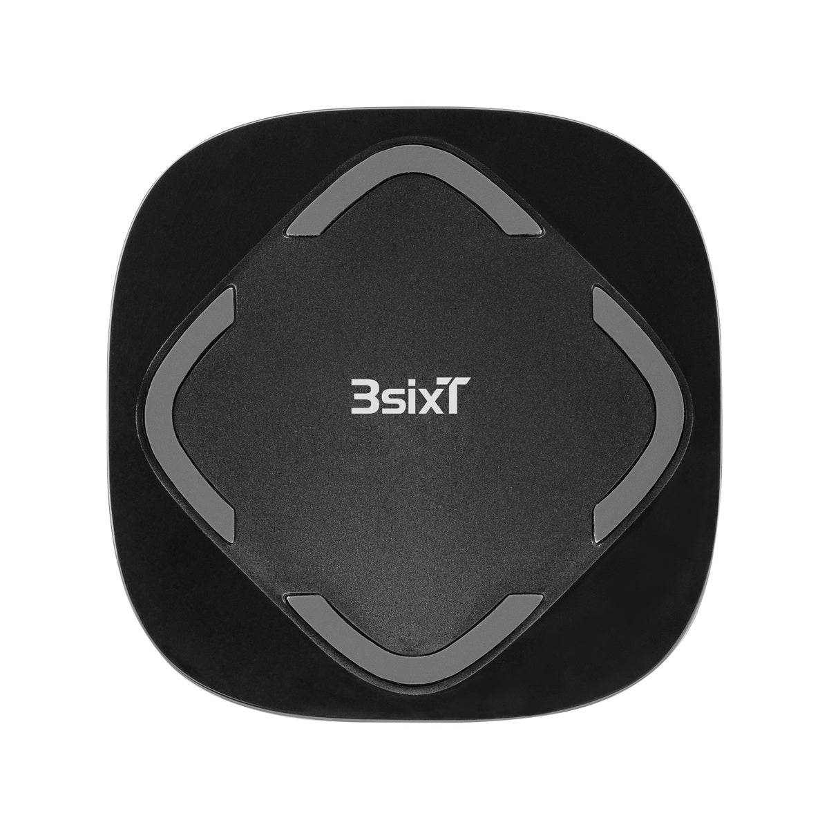 3sixT Qi Wireless Fast Charger & Wall Charger with USB-A QC3.0 3A Fast Charging - Perfect for iPhone, Samsung Galaxy, AirPods & Smartphones at Home, Office & Travel