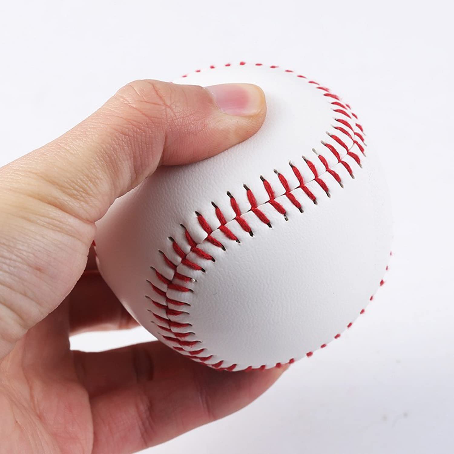 2.8 Inch Practice Baseballs - 6 Pack Soft Blank Baseballs for Adult & Youth League Play, Training, Competitions | Perfect for Sports Gifts, Autographs, Arts & Crafts | Ideal for Baseball Practice, Team Training & Memorabilia Collecting
