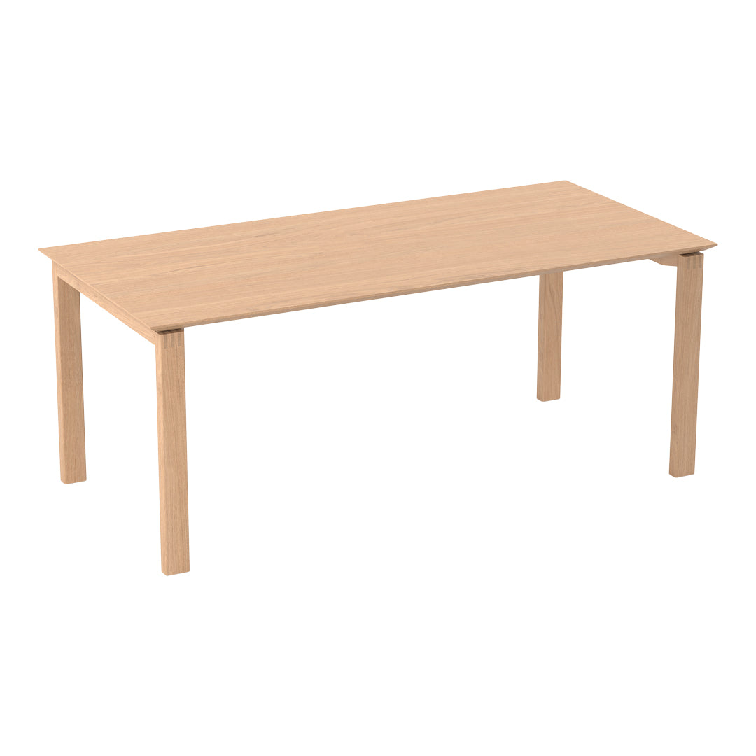Expandable Dining Table BPS175 - Extendable Wooden Table for 6-8 People, Perfect for Family Gatherings & Dinner Parties