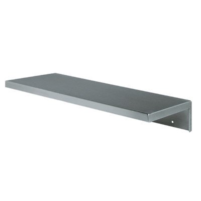 Heavy Duty Stainless Steel 18 Inch Shelving Unit - Commercial Grade Metal Storage Rack for Kitchen, Garage, Warehouse & Retail Store Organization