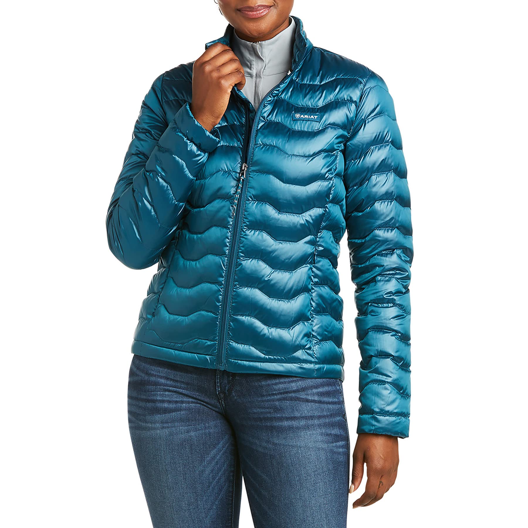 ARIAT Women's Ideal 3.0 Down Jacket - Lightweight Warm Winter Coat, Water-Resistant Puffer Jacket for Outdoor Activities & Cold Weather