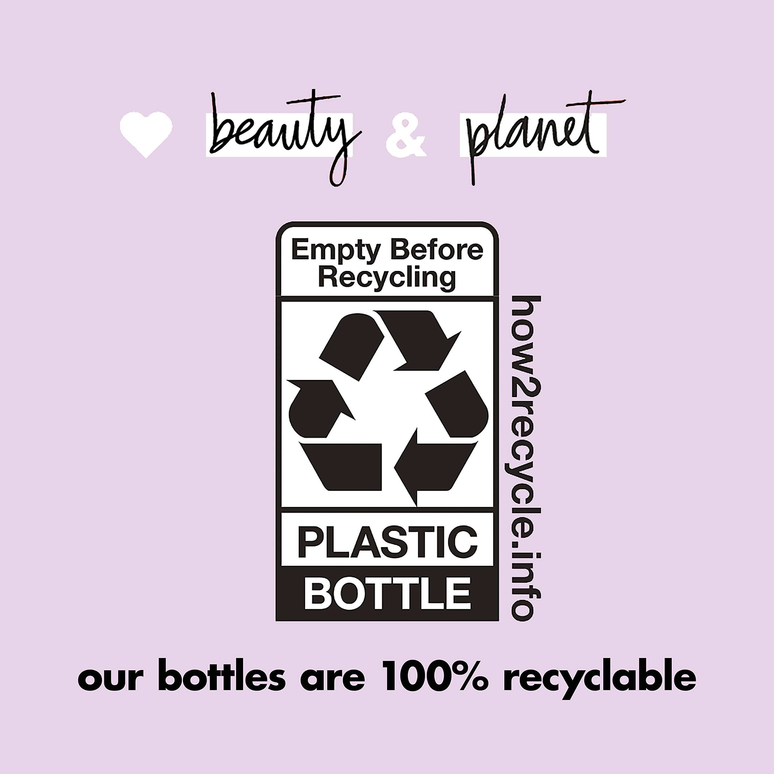 Love Beauty and Planet Hydrating Conditioner with Hemp Seed Oil & Nana Leaf - 100% Biodegradable, Vegan, Silicone-Free, Cruelty-Free - Soothes & Nourishes Dry Scalp - 13.5 oz for Daily Hair Care & Scalp Treatment