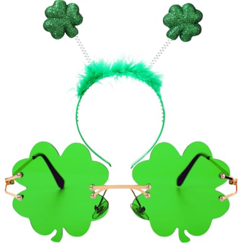 Feathered Shamrock Headbands 2