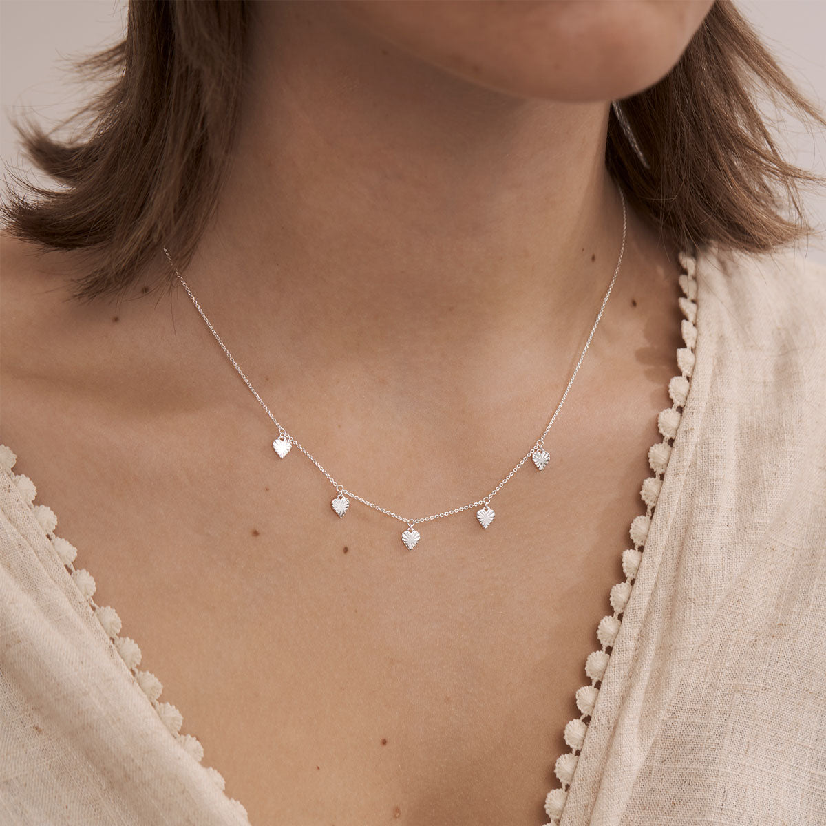 Sweetheart Drop Necklace for Women - Elegant Heart Pendant Necklace, 925 Sterling Silver Romantic Jewelry Gift for Her | Perfect for Valentine's Day, Anniversary, Birthday & Special Occasions