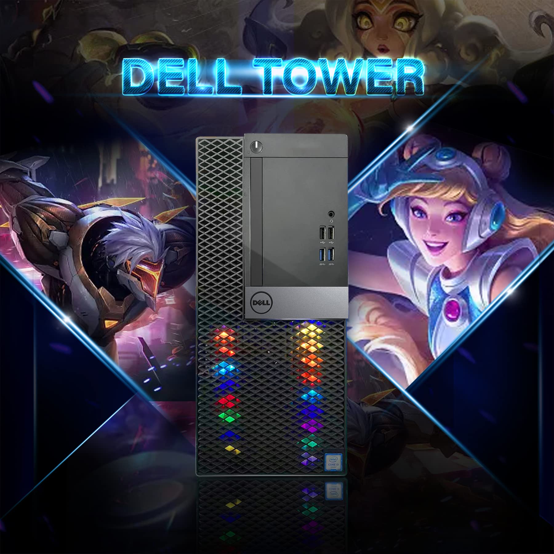 Dell RGB Gaming PC - Intel i5, GTX 1660 Super, 16GB RAM for Esports & Streaming
