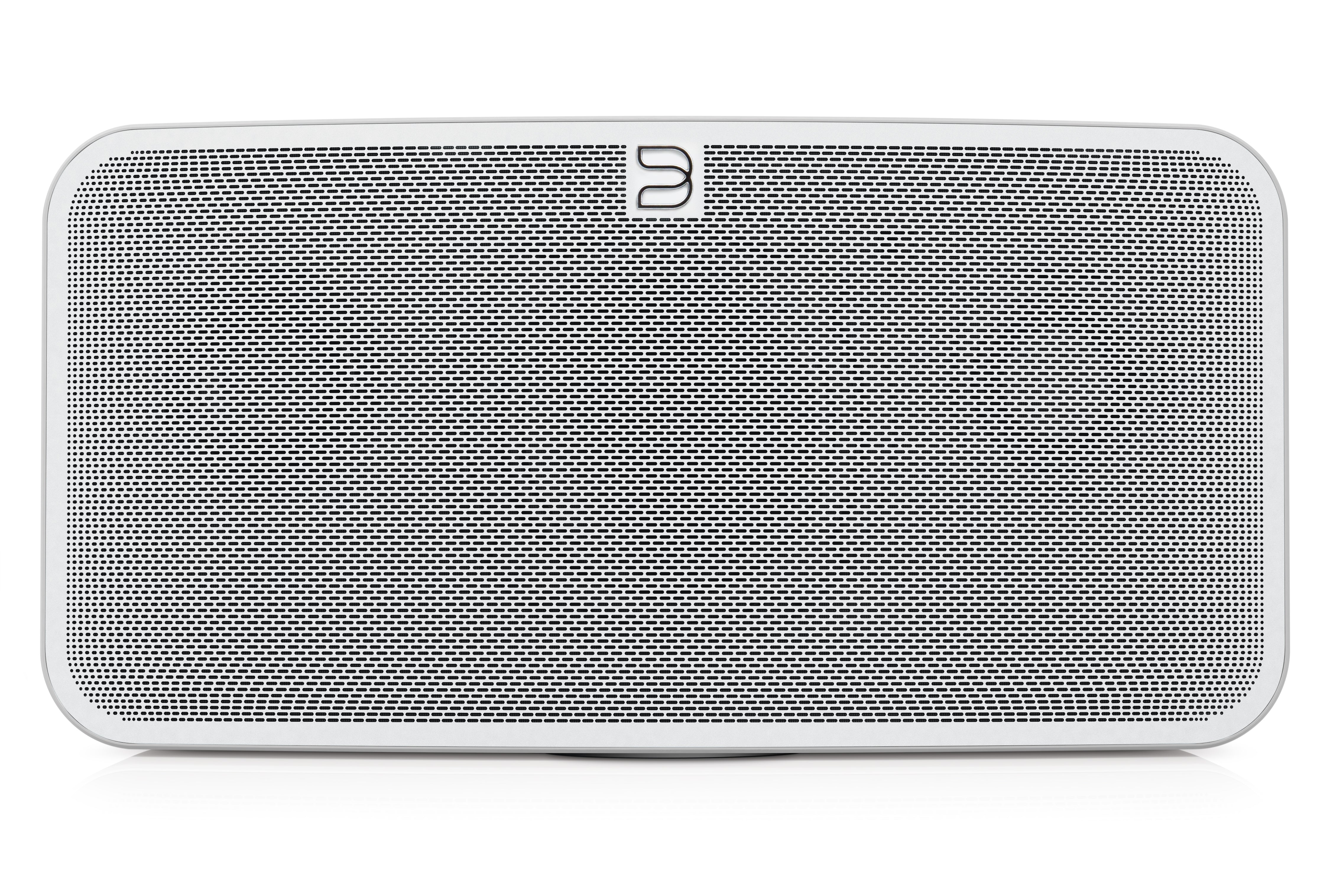 Bluesound PULSE MINI 2i Wireless Multi-Room Smart Speaker - High-Quality Audio Streaming, WiFi & Bluetooth Connectivity, Compact Design (White) - Perfect for Home Theater, Office, and Bedroom Use