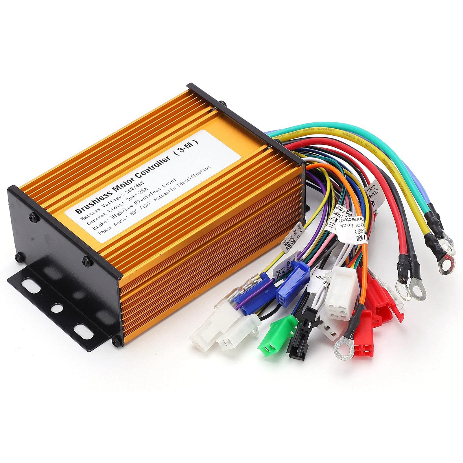 Talany 3-Speed Electric Scooter Controller - Durable Brushless Motor Speed Regulator with High Reliability for E-Bikes & E-Scooters - Perfect for Commuting, Campus Travel & Urban Mobility