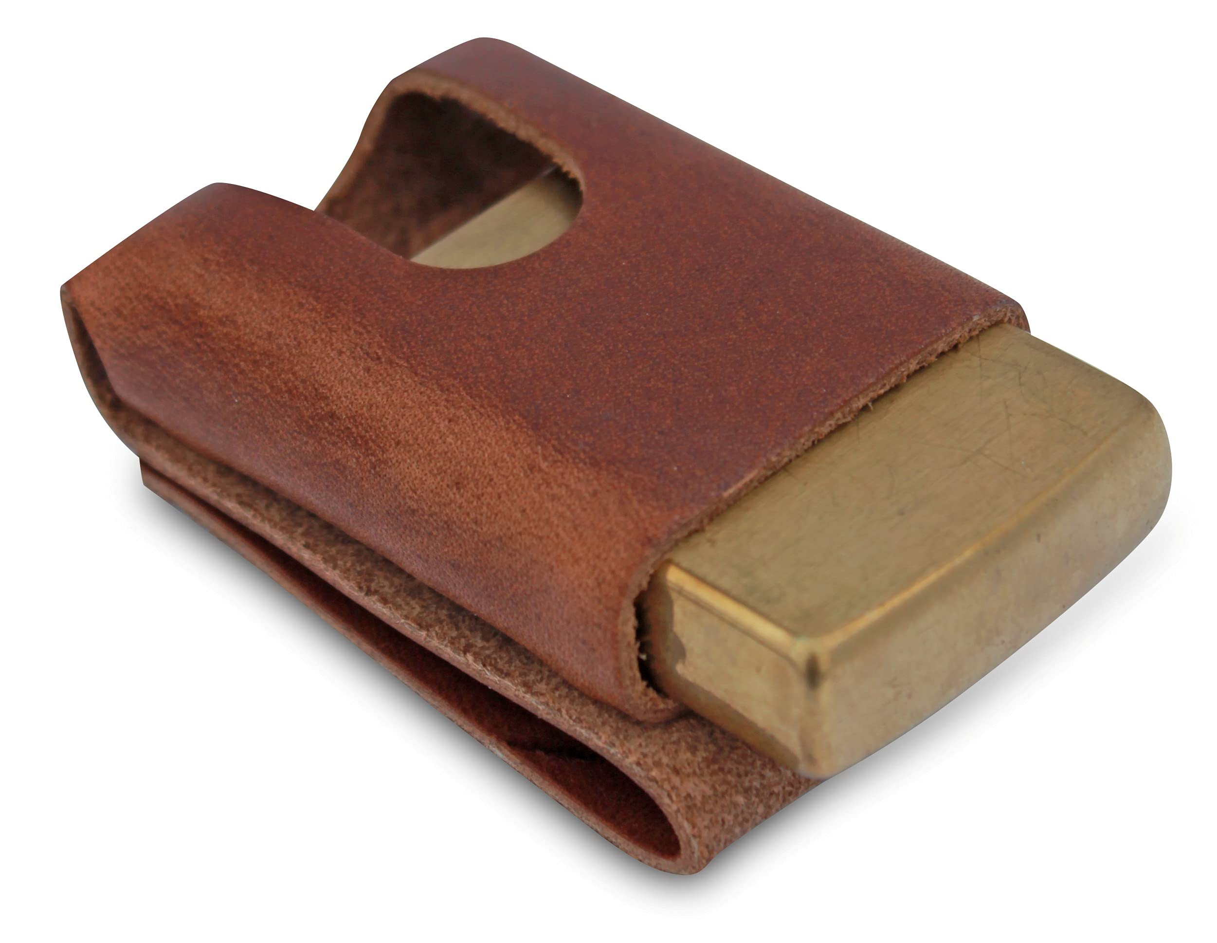 American Leather Zippo Lighter Pouch - Belt Case for Outdoor & Camping