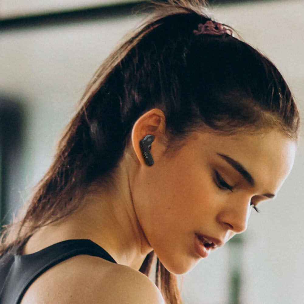 AIWA Wireless Bluetooth Earbuds - In-Ear Stereo Headphones with Noise Isolation, White | Perfect for Gym, Running & Commuting