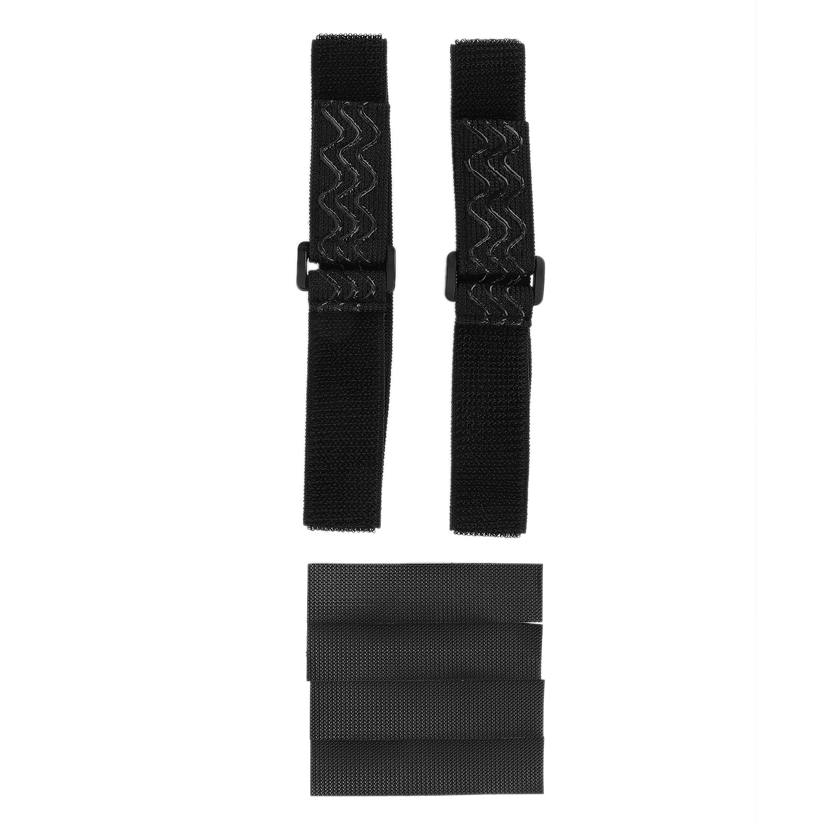 2 Pairs Adjustable Anti-Slip Knee Boot Straps for Women - Elastic Boot Bands with 4 Adhesive Tapes - Perfect for Riding Boots, Winter Boots & Fashion Boots