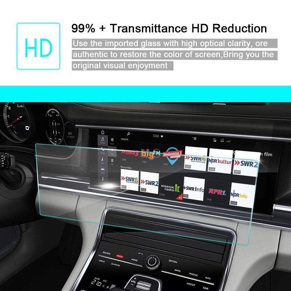 2018 Nissan Kicks Touch Screen Protector - 9H Hardness Anti-Glare & Anti-Scratch GPS Navigation Display Film | Perfect for Road Trips & Daily Commuting