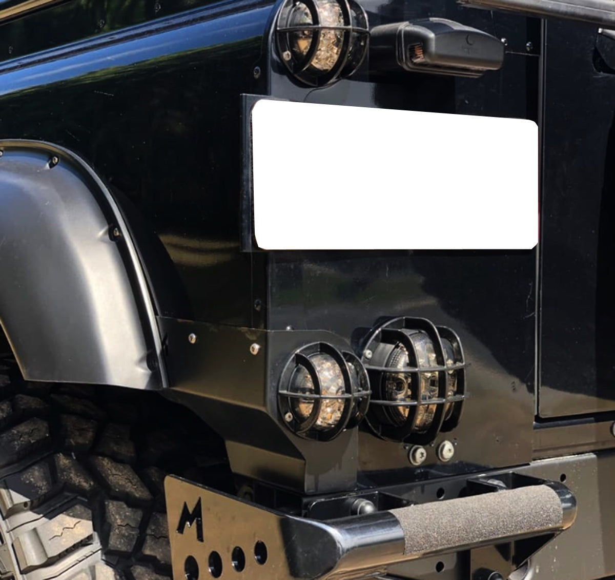 Amber LED Front & Rear Turn Signal Lights Compatible with Land Rover Defender Series 1 & 2 - Upgrade Your Off-Road Vehicle Lighting for Enhanced Safety and Style