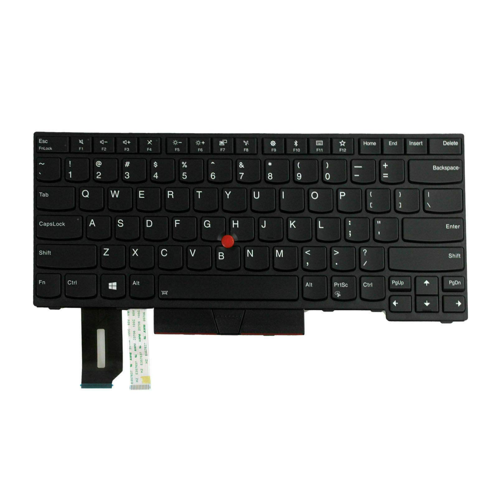 Lenovo ThinkPad E490 E480 E480S L380 Replacement Keyboard (01YP480) - US Layout | Compatible with Business Laptops | Perfect for Office Work, Remote Jobs & Travel Use