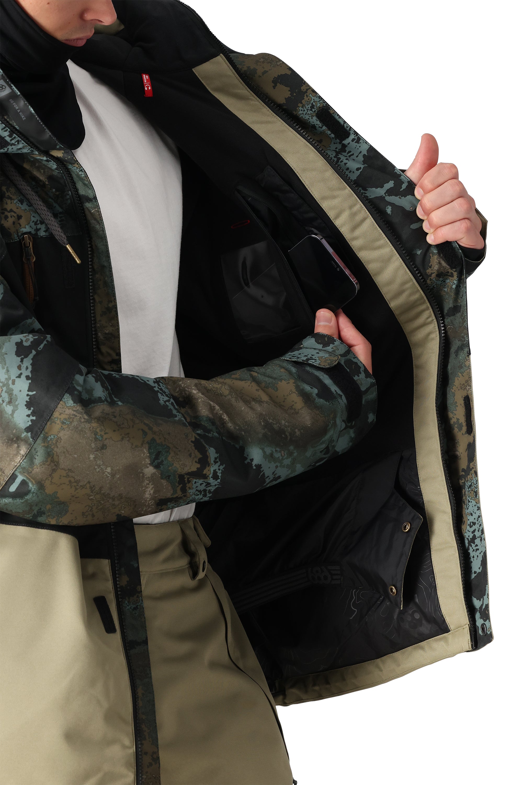 686 Geo Insulated Jacket for Men & Women - Waterproof Winter Coat with Thermal Lining - Lightweight Warm Jacket for Skiing, Hiking & Outdoor Activities 2025 Edition