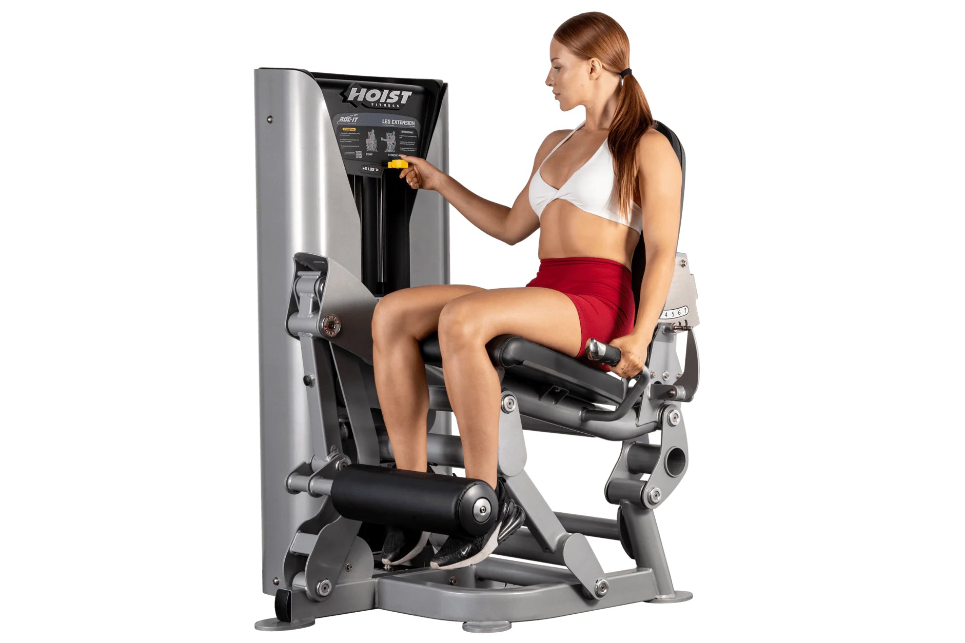Hoist ROC IT Leg Extension Machine (RS 2401) - Professional Gym Equipment for Home & Commercial Use - Perfect for Leg Workouts, Strength Training & Fitness Enthusiasts