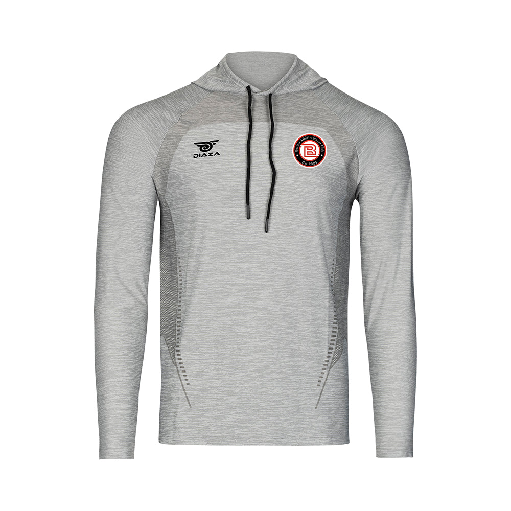 Boston Athletic Soccer Hooded Long Sleeve Shirt - Men's Training & Match Jersey - Perfect for Soccer Practice, Games & Outdoor Sports