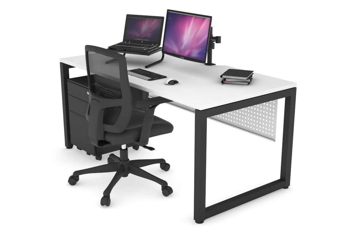 Quadro Loop Legs Office Desk - 63