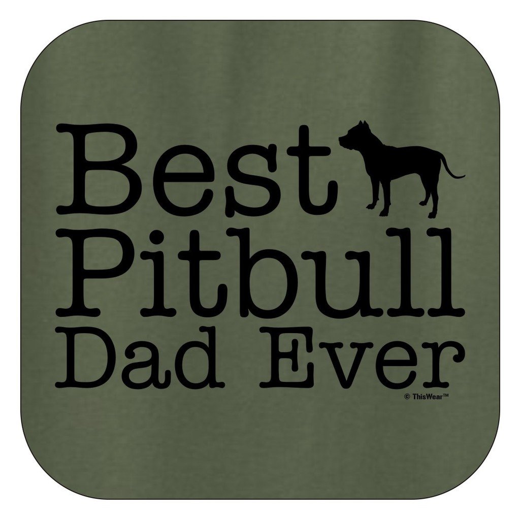 ThisWear Best Pitbull Dad Ever Hoodie - Dog Lover Gift for Men, Women - Cozy Pullover Sweatshirt for Dog Owners, Perfect for Casual Wear, Gifts & Outdoor Activities