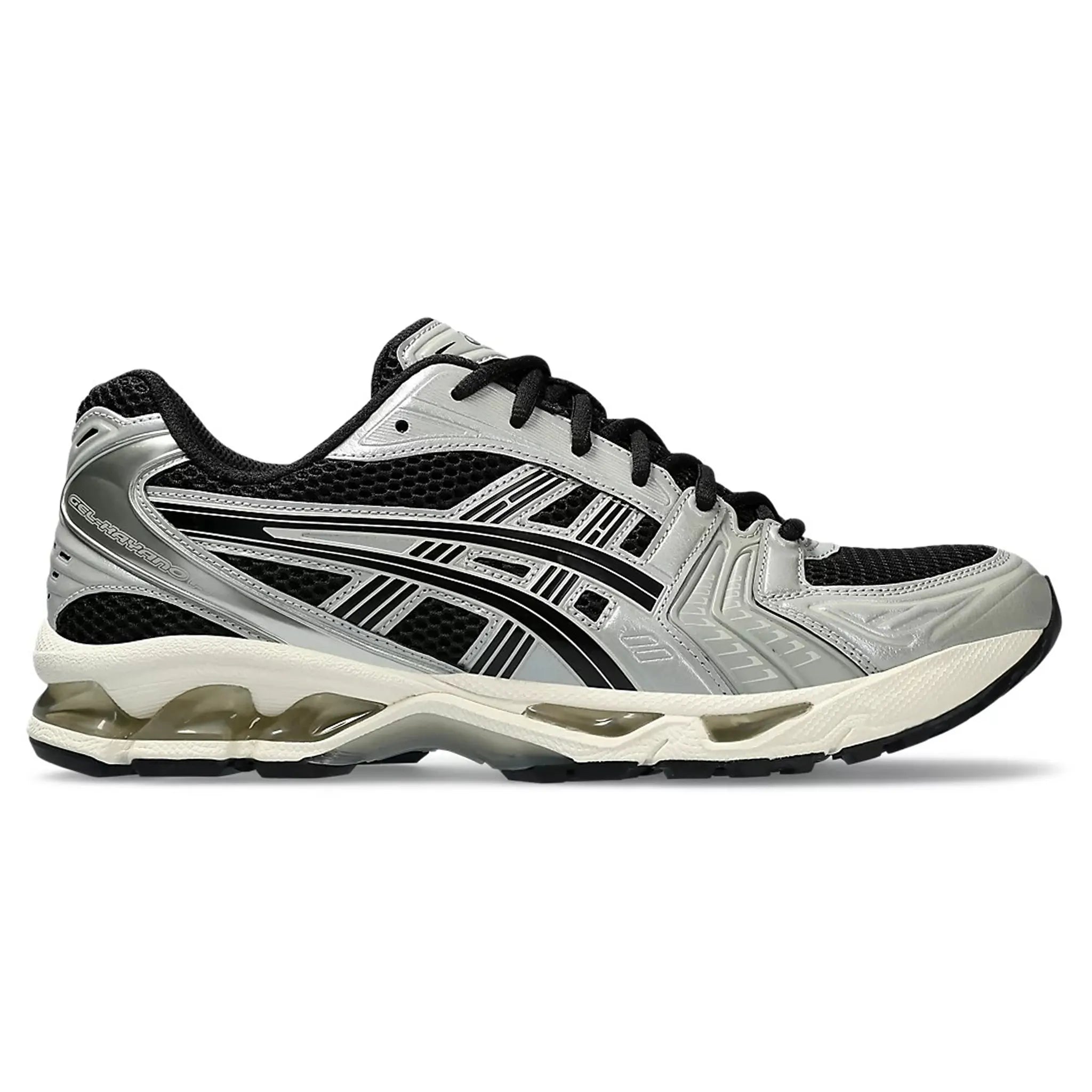 ASICS Gel Kayano 14 Running Shoes for Men - Black/Seal Grey - Lightweight Cushioned Sneakers for Jogging, Gym Workouts & Everyday Wear