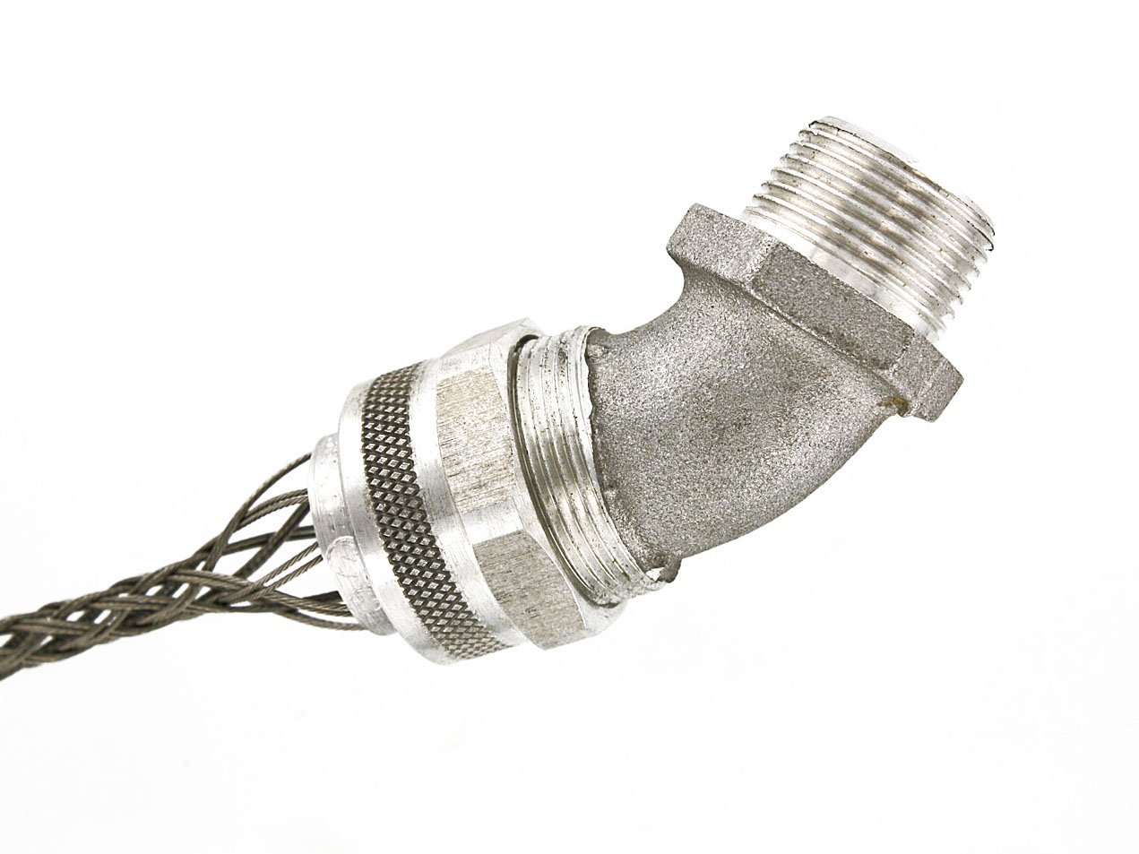 Leviton L7804 STR REL GP 1/2WVE.500-.625 45 - Heavy Duty Electrical Connector for Industrial & Commercial Wiring Applications