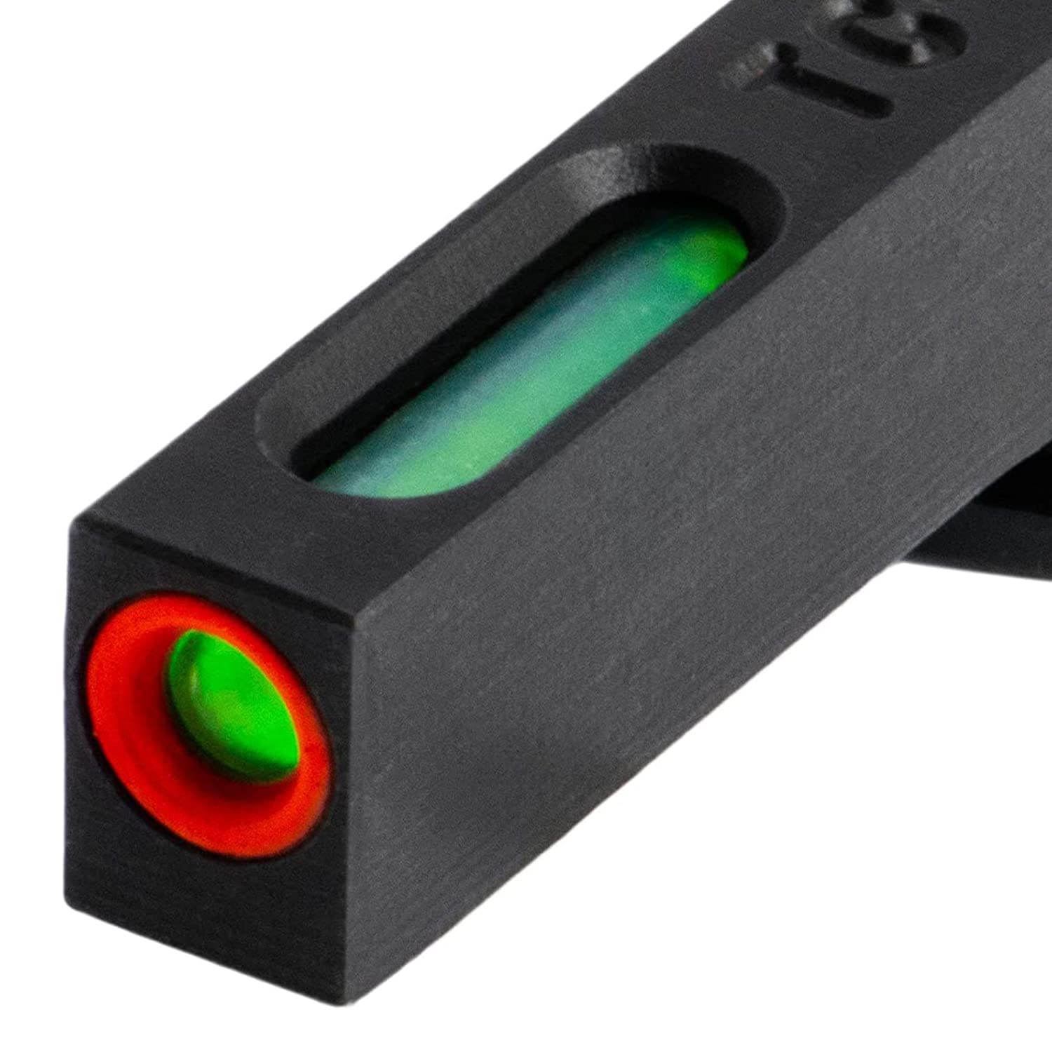 Truglo TFX PRO Handgun Sight - Glow in Dark Tritium & Fiber Optic Night Sight for Pistols | Compact, Durable, Snag-Free Design | Perfect for Low Light Shooting, Home Defense & Tactical Training