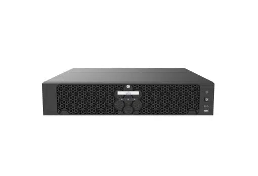 Uniview NVR508-64E-R-IQ 64 Channel 8 SATA Network Video Recorder for Business Security Surveillance System - Ideal for Office, Warehouse & Retail Store Monitoring