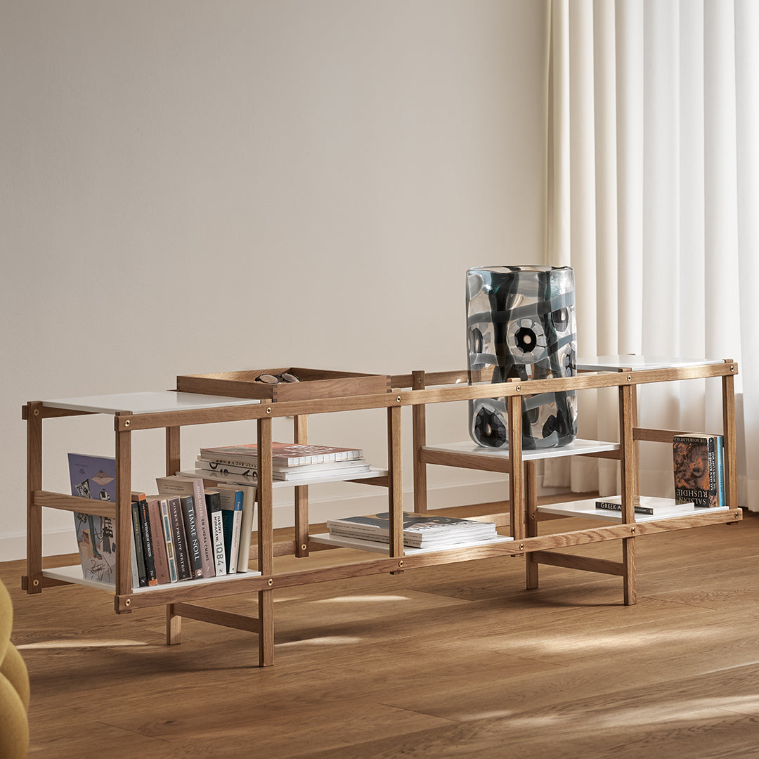 Modern Frame Shelving System - Sturdy & Stylish Storage Solution for Home & Office Organization | Perfect for Living Rooms, Bedrooms, and Workspaces