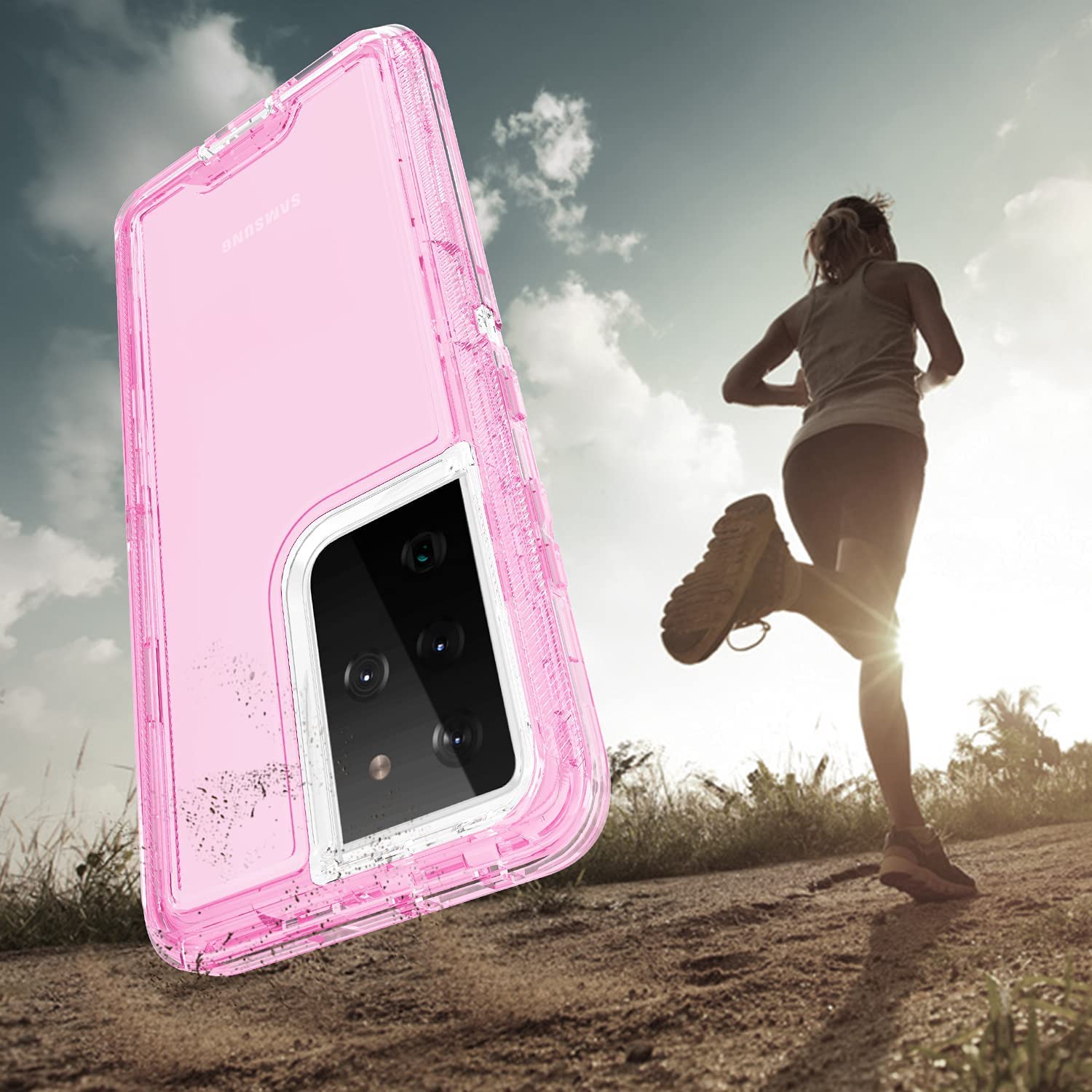 Samsung Galaxy S21 Ultra Case - Military Grade Shockproof Protective Cover with Heavy Duty Protection | Perfect for Outdoor, Travel & Daily Use